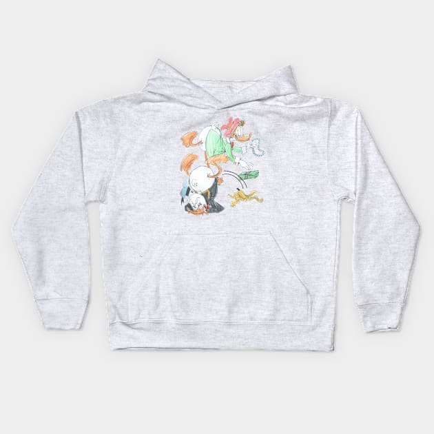 Best of Luck Kids Hoodie by giuliadrawsstuff